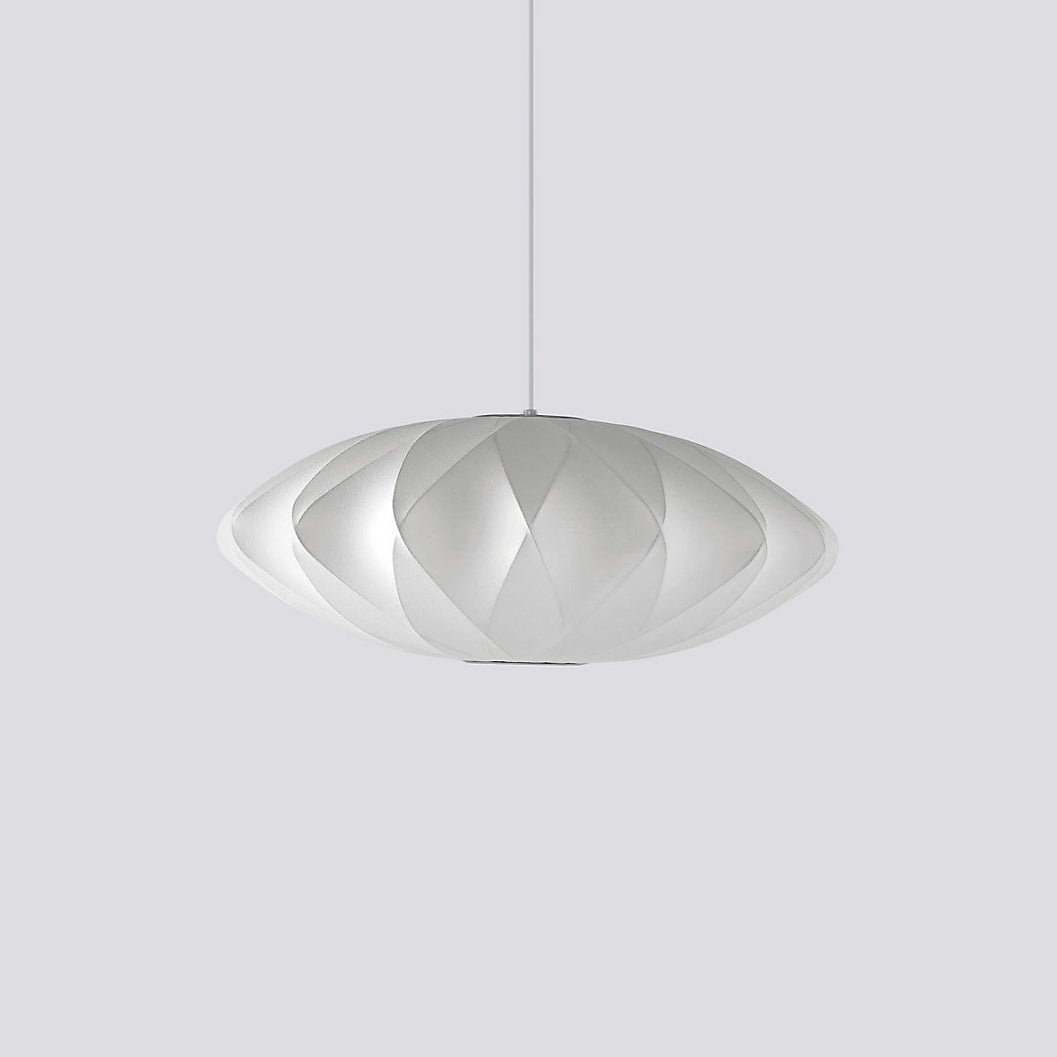 Eskil Island Kitchen Lighting Pendant, Crisscross Bubble Pendant Lighting, White, 11-31.5 in