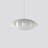 Eskil Island Kitchen Lighting Pendant, Crisscross Bubble Pendant Lighting, White, 11-31.5 in