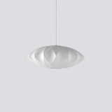 Eskil Island Kitchen Lighting Pendant, Crisscross Bubble Pendant Lighting, White, 11-31.5 in