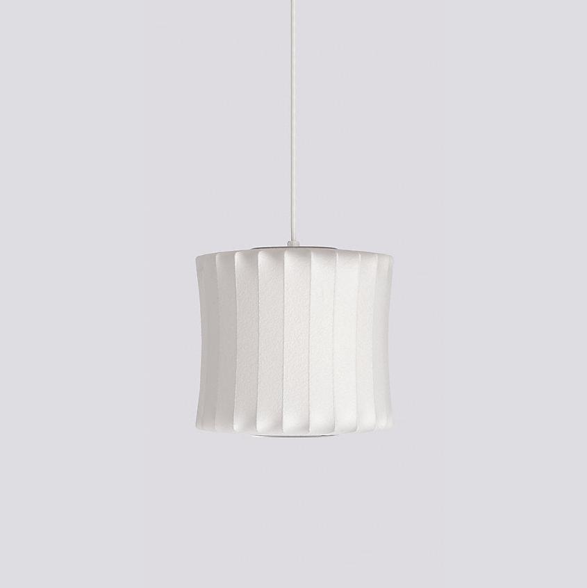 Eskil Island Kitchen Lighting Pendant, Crisscross Bubble Pendant Lighting, White, 11-31.5 in