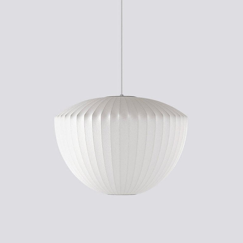Eskil Island Kitchen Lighting Pendant, Crisscross Bubble Pendant Lighting, White, 11-31.5 in