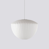 Eskil Island Kitchen Lighting Pendant, Crisscross Bubble Pendant Lighting, White, 11-31.5 in