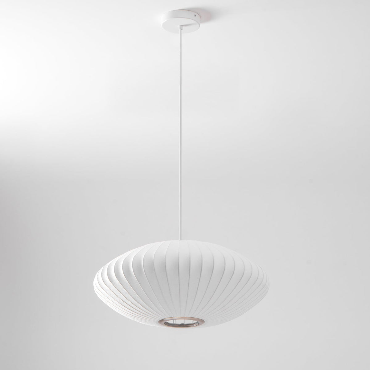 Eskil Island Kitchen Lighting Pendant, Crisscross Bubble Pendant Lighting, White, 11-31.5 in