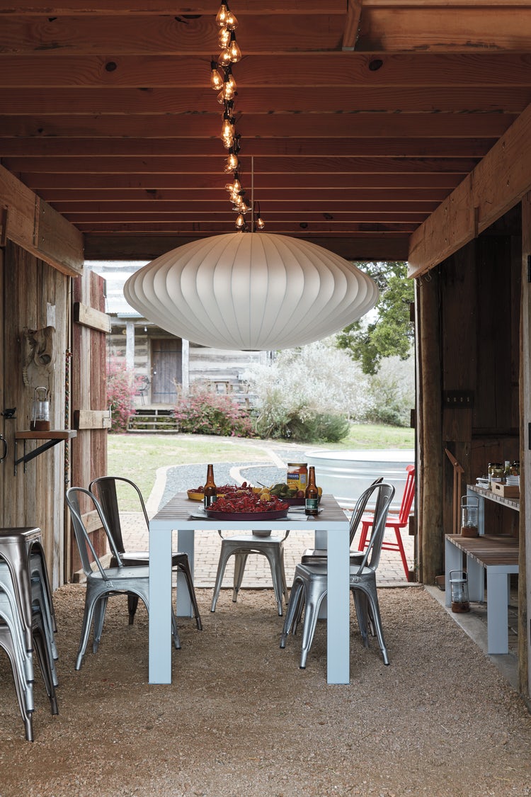 Eskil Island Kitchen Lighting Pendant, Crisscross Bubble Pendant Lighting, White, 11-31.5 in