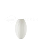 Eskil Island Kitchen Lighting Pendant, Crisscross Bubble Pendant Lighting, White, 11-31.5 in