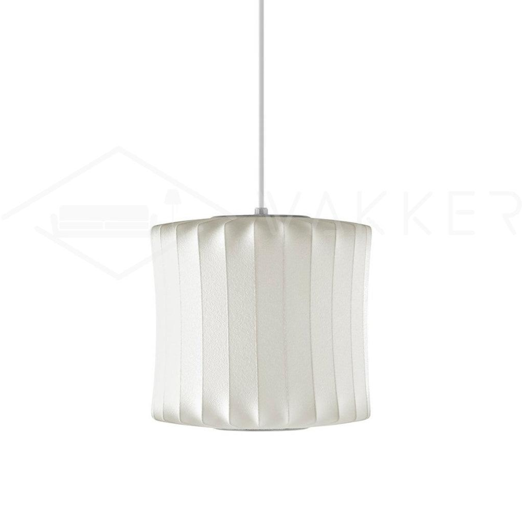 Eskil Island Kitchen Lighting Pendant, Crisscross Bubble Pendant Lighting, White, 11-31.5 in