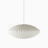 Eskil Island Kitchen Lighting Pendant, Crisscross Bubble Pendant Lighting, White, 11-31.5 in