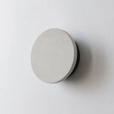 Aksel Outdoor Exterior Wall Lights, Micro-Cement Sconce, IP65 Waterproof, Halo LED Backlight