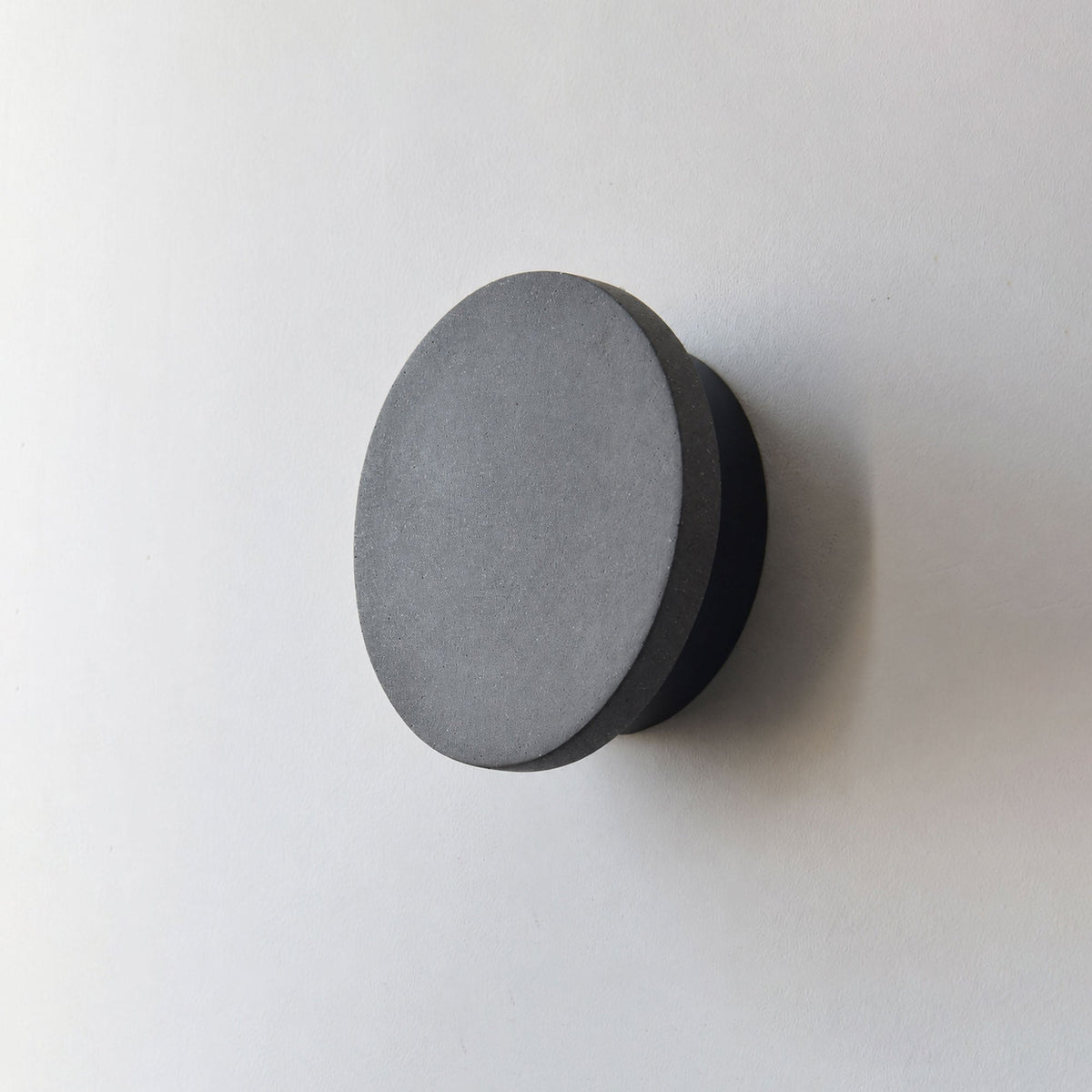 Aksel Outdoor Exterior Wall Lights, Micro-Cement Sconce, IP65 Waterproof, Halo LED Backlight