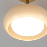 Eskil Ceiling Light Fixture, 11 Inch Ceiling Lamp, Natural Wood Color, Bedroom & Living Room