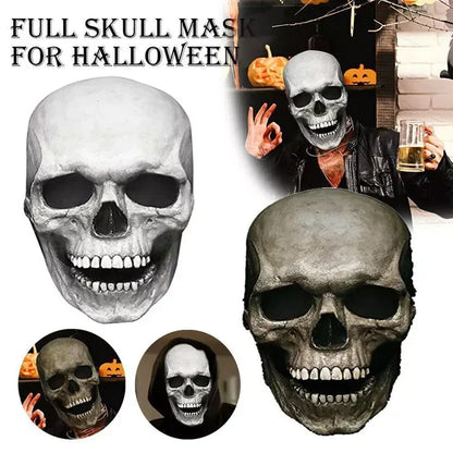 Skull mask for haunted house nights and cosplay