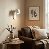 Aksel Wall Sconces, Rotatable Cylinder Wall Light, Slim Tube Design, 4 Colors, 11.8 in Tall