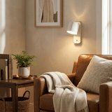 Aksel Wall Sconces, Rotatable Cylinder Wall Light, Slim Tube Design, 4 Colors, 11.8 in Tall
