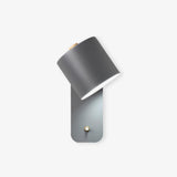 Aksel Wall Sconces, Rotatable Cylinder Wall Light, Slim Tube Design, 4 Colors, 11.8 in Tall