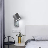 Aksel Wall Sconces, Rotatable Cylinder Wall Light, Slim Tube Design, 4 Colors, 11.8 in Tall