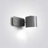 Aksel Wall Sconces, Rotatable Cylinder Wall Light, Slim Tube Design, 4 Colors, 11.8 in Tall