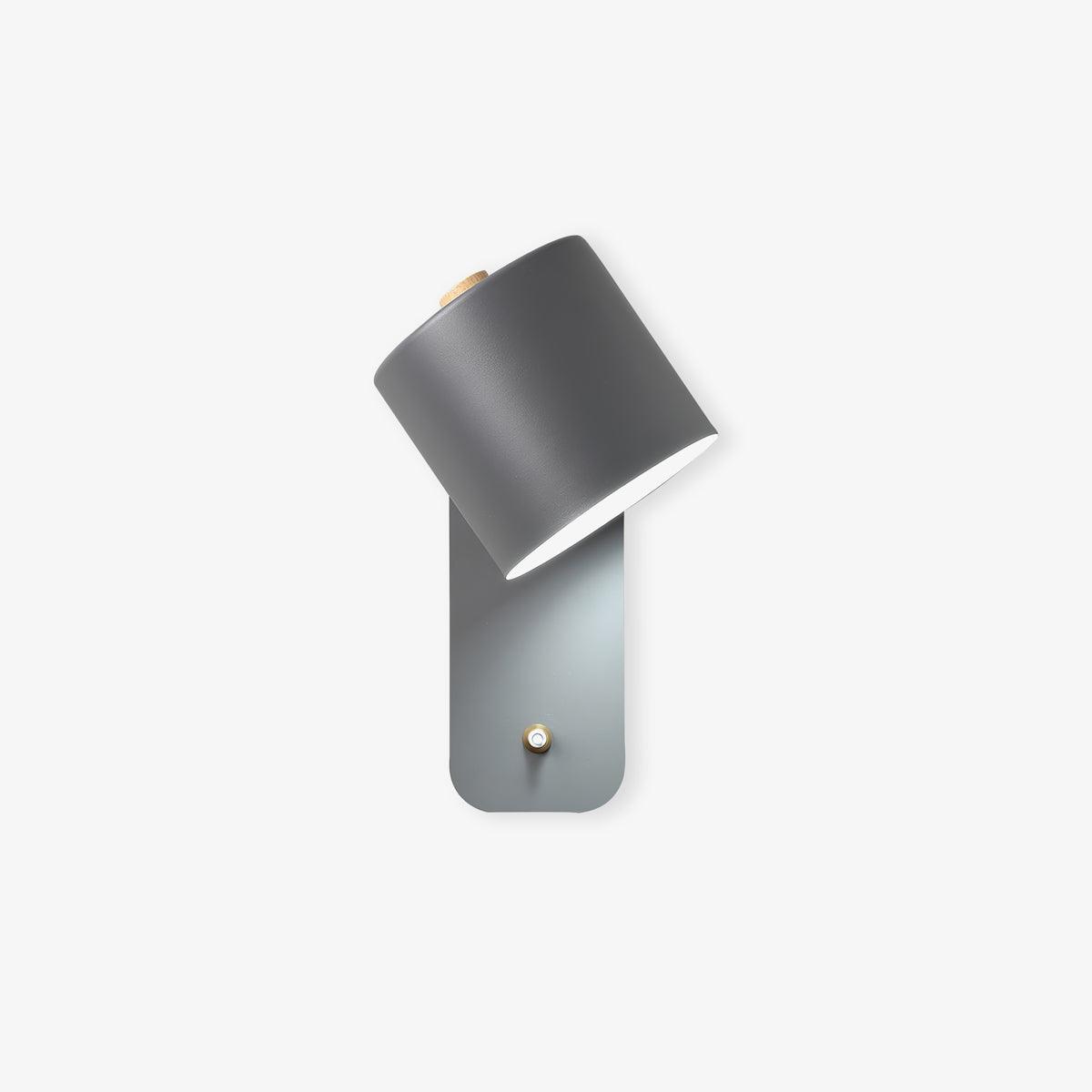 Aksel Wall Sconces, Rotatable Cylinder Wall Light, Slim Tube Design, 4 Colors, 11.8 in Tall