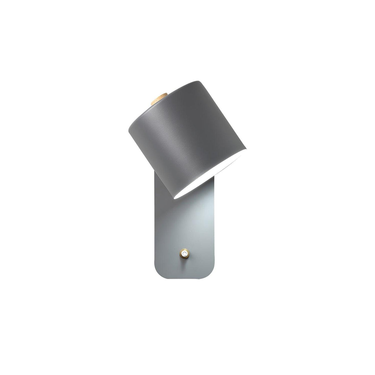 Aksel Wall Sconces, Rotatable Cylinder Wall Light, Slim Tube Design, 4 Colors, 11.8 in Tall