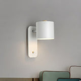 Aksel Wall Sconces, Rotatable Cylinder Wall Light, Slim Tube Design, 4 Colors, 11.8 in Tall