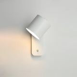 Aksel Wall Sconces, Rotatable Cylinder Wall Light, Slim Tube Design, 4 Colors, 11.8 in Tall