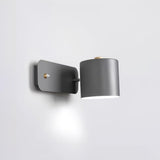 Aksel Wall Sconces, Rotatable Cylinder Wall Light, Slim Tube Design, 4 Colors, 11.8 in Tall