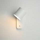 Aksel Wall Sconces, Rotatable Cylinder Wall Light, Slim Tube Design, 4 Colors, 11.8 in Tall