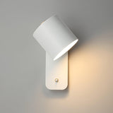 Aksel Wall Sconces, Rotatable Cylinder Wall Light, Slim Tube Design, 4 Colors, 11.8 in Tall