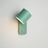 Aksel Wall Sconces, Rotatable Cylinder Wall Light, Slim Tube Design, 4 Colors, 11.8 in Tall