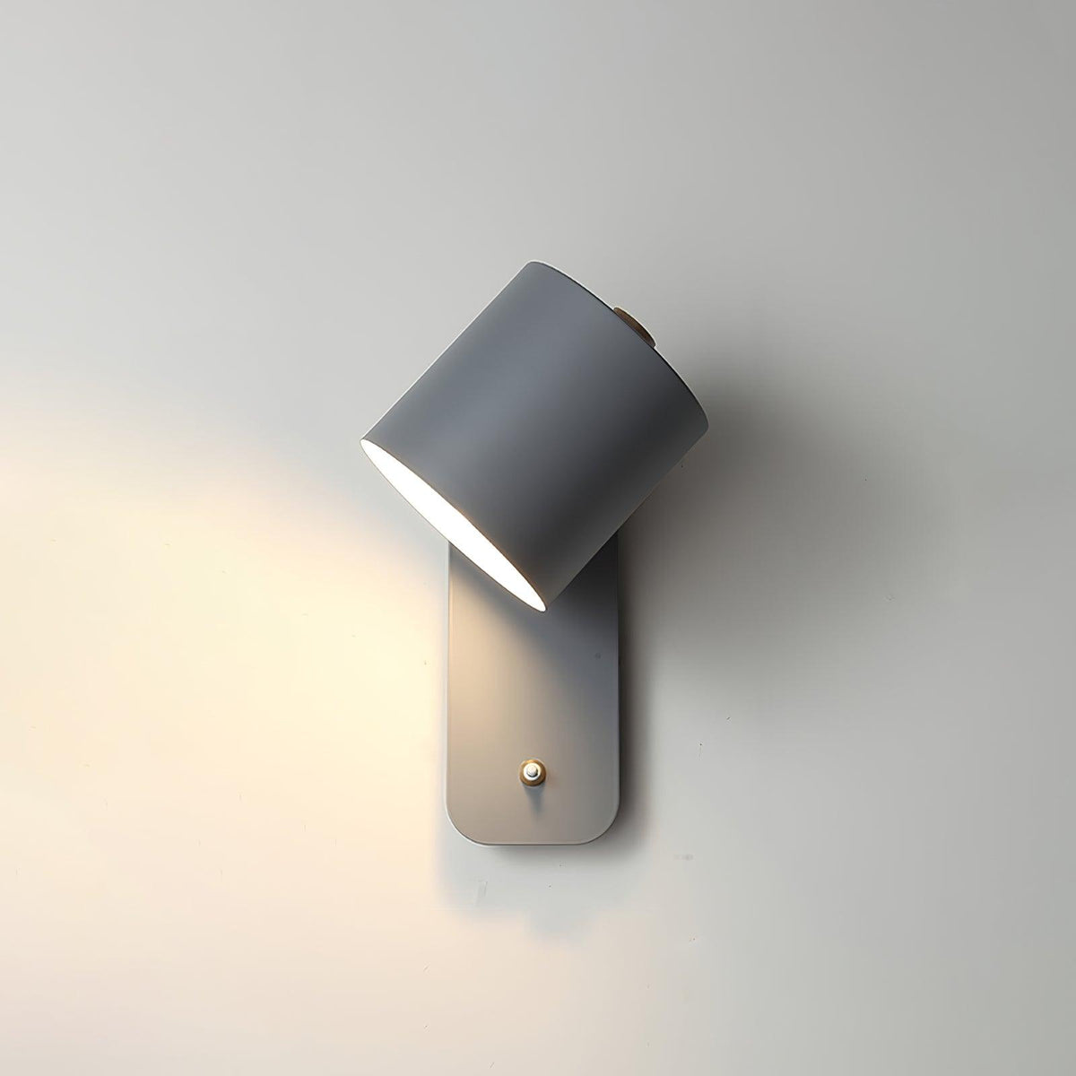 Aksel Wall Sconces, Rotatable Cylinder Wall Light, Slim Tube Design, 4 Colors, 11.8 in Tall