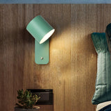 Aksel Wall Sconces, Rotatable Cylinder Wall Light, Slim Tube Design, 4 Colors, 11.8 in Tall