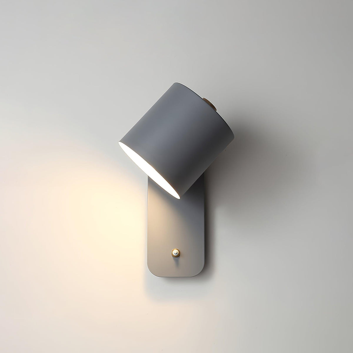 Aksel Wall Sconces, Rotatable Cylinder Wall Light, Slim Tube Design, 4 Colors, 11.8 in Tall