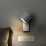 Aksel Wall Sconces, Rotatable Cylinder Wall Light, Slim Tube Design, 4 Colors, 11.8 in Tall