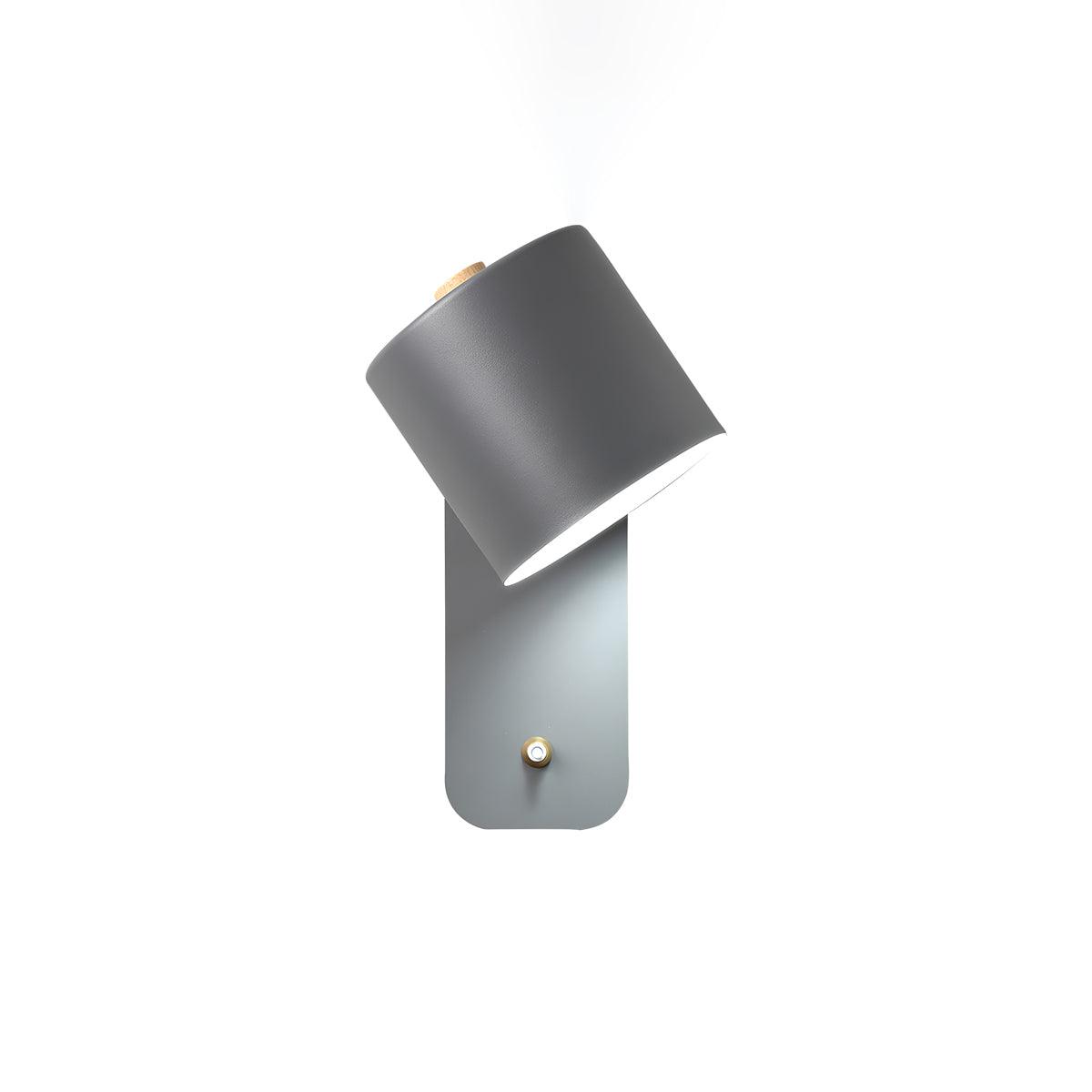Aksel Wall Sconces, Rotatable Cylinder Wall Light, Slim Tube Design, 4 Colors, 11.8 in Tall