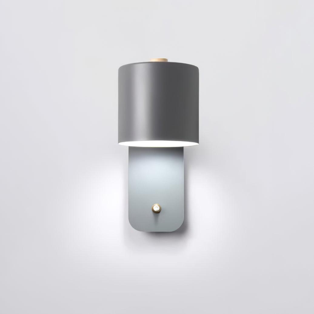Aksel Wall Sconces, Rotatable Cylinder Wall Light, Slim Tube Design, 4 Colors, 11.8 in Tall