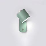 Aksel Wall Sconces, Rotatable Cylinder Wall Light, Slim Tube Design, 4 Colors, 11.8 in Tall