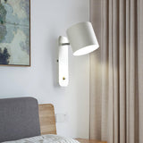 Aksel Wall Sconces, Rotatable Cylinder Wall Light, Slim Tube Design, 4 Colors, 11.8 in Tall