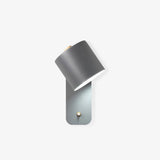 Aksel Wall Sconces, Rotatable Cylinder Wall Light, Slim Tube Design, 4 Colors, 11.8 in Tall
