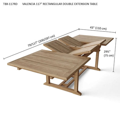 SET-33A Premium Outdoor Dining Set, Luxury Garden Patio Furniture