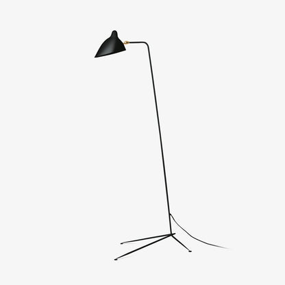 Arm Spider floor lamp shown at full height