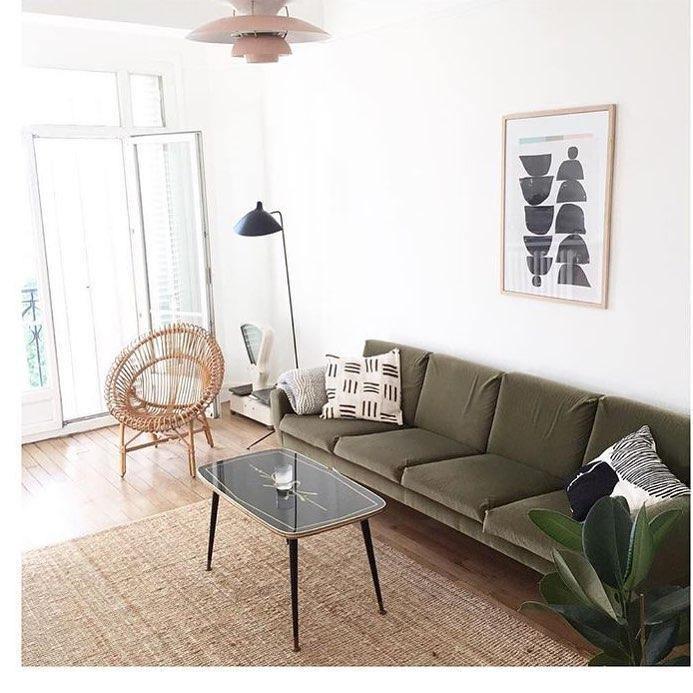 Arm Spider floor lamp overhead angle view