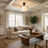 Alvar Ceiling Flush Mounted Lights, Natural Alabaster Sphere Ceiling Light, G9, 3 Sizes