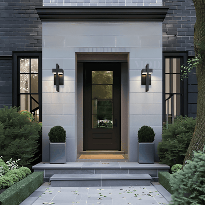 Oliver Modern Outdoor Wall Sconce – IP65 Waterproof, Warm White, Premium Stainless Steel