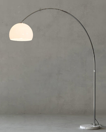Sneedville floor lamp close-up of marble veining