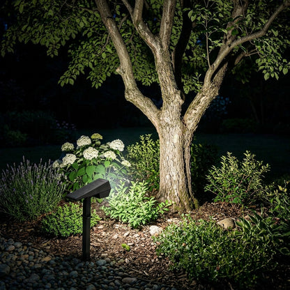 Viggo Solar Outdoor Spotlight & Tree Uplight, Adjustable LED, IP65 Waterproof, Garden & Landscape