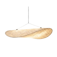 Kinu Silk Fabric Pendant Chandelier, Wabi-Sabi Design, Warm Ambient Glow