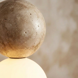 Dalen Island Kitchen Lighting Pendant, Sculptural Natural Stone Orb Pendant Lighting