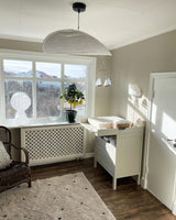 Pendant Light Lamp, Kaito Mulberry Silk Shade, Dimmable, Single and Multi-Light, Dining Room