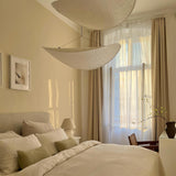Pendant Light Lamp, Kaito Mulberry Silk Shade, Dimmable, Single and Multi-Light, Dining Room