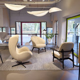 Pendant Light Lamp, Kaito Mulberry Silk Shade, Dimmable, Single and Multi-Light, Dining Room