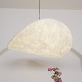 Pendant Light Lamp, Kaito Mulberry Silk Shade, Dimmable, Single and Multi-Light, Dining Room